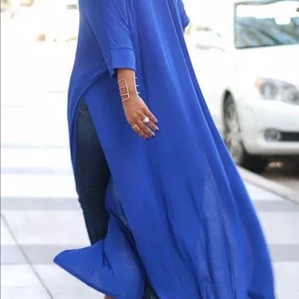 Slit Maxi Shirt - Picture 6 of 10